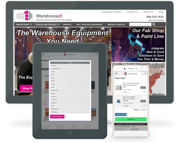 CartThrob eCommerce ExpressionEngine Website with integrations on Multiple devices