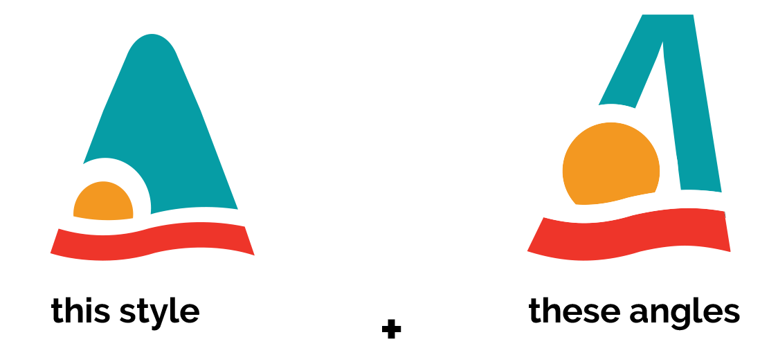 Aquarian Web Studio Logo Process